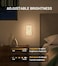 Lyridz Motion Sensor Night Light, Superior Bright 1-120LM Plug-in Nightlight Mini Smart Warm White LED Light with Stepless Adjustable Brightness for Bedroom, Kitchen, Stairs, Hallway, 2 Pack.