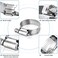 TICONN 40PCS Hose Clamp Set - 1/4''&ndash;1-1/8'' 304 Stainless Steel Worm Gear Hose Clamps for Pipe, Intercooler, Plumbing, Tube and Fuel Line.