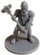 مجموعة DRUNK'N DRAGON DND Guards Minis 25 مجسمات خيالية لألعاب الطاولة/Dungeons and Dragons Roleplaying Games - مجموعة مجسمات غير مطلية - مجموعة بداية الشخصيات - متوافقة مع DND.