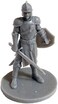 مجموعة DRUNK'N DRAGON DND Guards Minis 25 مجسمات خيالية لألعاب الطاولة/Dungeons and Dragons Roleplaying Games - مجموعة مجسمات غير مطلية - مجموعة بداية الشخصيات - متوافقة مع DND.