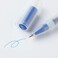 MUJI Gel Ink Ballpoint Pens 0. 38mm Set of 9 Pack (5 Black 2 Blue 2 Red.