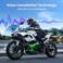 Fodsports Motorcycle Bluetooth Intercom FX4 Pro 1200m Helmet Intercom, 4 Riders Motorcycle Bluetooth Headset, Helmet Communication System FM/HardSoft Mic/2Pack.