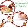 XIMISHOP 82PCS 5 Sheet Christmas Snowflake Window Clings Stickers for Glass, Xmas Decals Decorations Holiday Snowflake Santa Claus Reindeer Decals for Party.