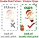 XIMISHOP 82PCS 5 Sheet Christmas Snowflake Window Clings Stickers for Glass, Xmas Decals Decorations Holiday Snowflake Santa Claus Reindeer Decals for Party.