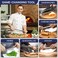 قطاعة بيتزا KitchenStar 18 من شارب، سكين تقطيع من الفولاذ المقاوم للصدأ - نمط هزاز مع غطاء للشفرة، تقطع وتقطع إلى حصص مثالية، آمنة للغسل في غسالة الأطباق - ملحقات فرن بيتزا ممتازة.
