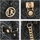 Dasein Women Handbags Top Handle Satchel Purse Shoulder Bag Hobo Bag Work Bag Set 2pcs (DS Black.