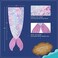 COSUSKET Mermaid Tail Blanket, Mermaid Blanket for Girls, All Seasons Toddler Mermaid Tails Sleeping Bags for Girls, Rainbow Plush Soft Premium Microfiber Colorful Fish Scale Design Snuggle Blanket.