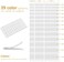 Zonon 6 Sheets Invisible Ring Size Adjuster for Loose Rings, Ring Guard Silicone Ring Size Reducer Loose Rings Tightener, 8 Different Sizes (Transparent.