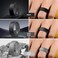 Egnaro Silicone Wedding Ring,Silicone Wedding Rubber Bands,4 Pack,7 Pack,Medical Grade-Comfortable Fit,Skin Safe,Non-Toxic.