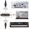 LEKATO USB MIDI Cable, MIDI to USB Cable 6. 5Ft with InputOutput Connecting with Keyboard, Synthesizer for EditingRecording, Midi to USB for Laptop Computer Windows and Mac.