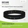 FlipBelt Adjustable Running Belt, Fitness and Running Fanny Pack for Women and Men, Non Chafing Waist Band Pack for Phone Keys Money, Moisture Wicking Storage Belt, USA Company.
