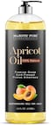 MAJESTIC PURE Apricot Oil, 100% Pure and Natural, Cold-Pressed, Apricot Kernel Oil, Moisturizing, for Skin Care, Massage, Hair Care, and to Dilute Essential Oils, 16 fl oz.