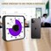 Secura 60-Minute Visual Countdown Timer, 7. 5-Inch Oversize Classroom Visual Timer for Kids and Adults, Durable Mechanical Kitchen Timer Clock with Magnetic Backing (Purple.