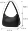 CYHTWSDJ Shoulder Bags for Women, Cute Hobo Tote Handbag Mini Clutch Purse with Zipper Closure.