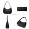 CYHTWSDJ Shoulder Bags for Women, Cute Hobo Tote Handbag Mini Clutch Purse with Zipper Closure.