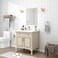 Angle Simple Hand Towel Holder Brushed Nickel, SUS304 Stainless Steel Bathroom Towel Ring, Square Towel Hanger Wall Mount, 7. 09-Inch.