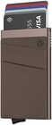 VULKIT Card Holder with Money Pocket Pop Up Wallet RFID Blocking Slim Metal Bank Card Case Holds.