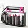 Foho Storage Holder Compatible for Dyson Airwrap Styler, 8-Holes Countertop Bracket Organizer Stand Storage Rack for Hair Curling Iron Wand Barrels Brushes Diffuser Nozzles for Home/Bedroom/Bathroom.