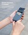 VULKIT Card Holder with Money Pocket Pop Up Wallet RFID Blocking Slim Metal Bank Card Case Holds.