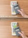 VULKIT Card Holder with Money Pocket Pop Up Wallet RFID Blocking Slim Metal Bank Card Case Holds.