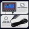 TEKCOPLUS CO2 Controller Carbon Dioxide Monitor Air Quality Monitor CO2 Meter with Day and Night Control Relay Function, NDIR Sensor Probe Cable, CO2 Detector for Green House Grow Room Factory Home Of