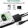 EYOOLD SATA to USB 3. 0 Adapter, External Hard Drive Converter Cable for 2. 5" 3. 5" HDD, SSD with Power Supply.