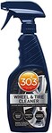 303 Products Wheel And Tire Cleaner - Cleans Both Wheels And Tires Effectively - Tough On Brake DUSt - Removes Tire Browning - Foaming Formula (30590, Blue, 30596Csr, 303 Products, 16 Fl. Oz.