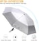 G4Free 46 Inch Travel Compact Folding Umbrella Windproof UPF 50UV Protection Silver Coating Auto Open Close Sun Umbrella.