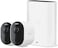 Arlo Ultra 2 Spotlight Camera 4K HDR (2 Cameras, SmartHub IncludedRequiredWireless Home Security CameraColor Night Vision, Motion Sensor, 180&ordm; View, 2-Way Audio, White.