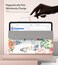 MoKo Case Fit New iPad 10. 9 inch,iPad Air 4th Generation Case 2020,Smart Trifold Stand Slim Folio Case with Soft TPU Frosted Translucent Back Cover Fit iPad Air 4 2020,Auto Wake/Sleep,Fragrant Flower