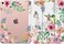 MoKo Case Fit New iPad 10. 9 inch,iPad Air 4th Generation Case 2020,Smart Trifold Stand Slim Folio Case with Soft TPU Frosted Translucent Back Cover Fit iPad Air 4 2020,Auto Wake/Sleep,Fragrant Flower