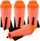 Ruibytree Mega Missile Refill for Nerf N-Strike Elite Series, 4Packs, Compatible Darts Mega Missile Refill Bullets Foam Rockets for Nerf Party.