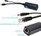 Revotech Gigabit PoE Splitter 12V 2A Output with IEEE 802. 3af/at Standard Compliant 10,100,1000Mbps Power Over Ethernet Splitter Adapter for Security Camera CCTV Surveillance 5. 5x2. 1mm DC Plug Cabl