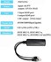 Revotech Gigabit PoE Splitter 12V 2A Output with IEEE 802. 3af/at Standard Compliant 10,100,1000Mbps Power Over Ethernet Splitter Adapter for Security Camera CCTV Surveillance 5. 5x2. 1mm DC Plug Cabl