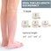 Sumifun Heel Lift, 4-Layer 1 Inch Gel Shoe Lifts for Women Uneven Legs, Adjustable Orthopedic Heel Lifts for Heel Pain and Leg Length Discrepancy, Heel Wedge Inserts 1/4" 1/2" 3/4" (Size S, 1 Pair.