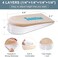 Sumifun Heel Lift, 4-Layer 1 Inch Gel Shoe Lifts for Women Uneven Legs, Adjustable Orthopedic Heel Lifts for Heel Pain and Leg Length Discrepancy, Heel Wedge Inserts 1/4" 1/2" 3/4" (Size S, 1 Pair.