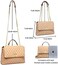 ER.Roulour ER. Roulour Quilted Crossbody Bags for Women, Trendy Roomy Chain Purses Leather Handbags with Flap Gold Hardware Shoulder Bag.