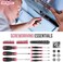 Hi-Spec 54 Piece Pink HomeOffice Tool Kit Set. General DIY RepairMaintenance Hand Tools with Hammer, Pliers, ScrewdriverHex Key Sets. Complete in a Storage Box Carry Case.