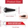 Coitak Muffler Exhaust Wash Plug, 0. 6"-1. 5" Wash Plug for Motorcycle Bike 2 Stroke Rubber Exhaust Silencer (2 Pack(0. 6"-1. 5".