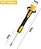 HKIDEE 15 in 1 Torx Screwdriver Set with T3 T4 T5 T6 T8 T10 Security Torx screwdriver and ESD tweezers, Magnetic Screwdrivers Precision Repair Kit for Xbox, iPhone, PS4, Macbook, Watch, Electronics.