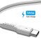 Umefly 4 Inch USB C Cord Short 5 Pack Durable USB A to USB Type C Cable Fast Charging for Charging Station Compatible with Samsung Galaxy Note 10 20 S10 S20 A20 Plus LG (White.