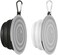 SLSON Collapsible Dog Bowl,2 Pack Portable and Foldable Pet Travel Bowls Collapsable Dog Water Feeding Bowls Dish for Dogs Cats and Small Animals,with Lids (Small, BlackWhite.