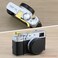 غطاء عدسة معدني Haoge Cap-X54B لكاميرا Fujifilm Fuji X100V، أسود اللون، متوافق مع غطاء العدسة Haoge LH-X54B.