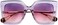 FEISEDY Sunglasses Womens Trendy, Oversized Square Shades, Pearl Inlay Cat Eye Frame UV400 Protection B2625.