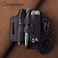 gentlestache Leather Sheath for Leatherman Multitool Sheath EDC Pocket Organizer with Key Holder for Belt and Flashlight Sheath Multitool Pouch.