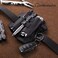gentlestache Leather Sheath for Leatherman Multitool Sheath EDC Pocket Organizer with Key Holder for Belt and Flashlight Sheath Multitool Pouch.