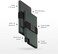 Ekster Aluminum Cardholder - 0. 2-inch Slim Minimalist Wallet - Expandable Backplate, RFID Blocking Layer, Durable Space-Grade 6061-T6 Aluminum, 1-15 Card Storage Capacity (Green Ore.