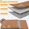 HYZUO 15-16 Inch Laptop Sleeve Case with Stand Feature for MacBook Pro 16 M4/M3/M2/M1 Pro/Max 2025-2019, XPS 15, MacBook Pro 15 2015-2012, Samsung Galaxy Book Flex/Pro 15, Brown.