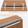 HYZUO 15-16 Inch Laptop Sleeve Case with Stand Feature for MacBook Pro 16 M4/M3/M2/M1 Pro/Max 2025-2019, XPS 15, MacBook Pro 15 2015-2012, Samsung Galaxy Book Flex/Pro 15, Brown.