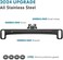 Pixelman Universal Car Rear View Camera License Plate Bracket,Upgraded Full Stainless Steel Backup Camera Mount Dash Cam Mirror Camera Accessory Rear Camera Mount,Only Installation Holder for Back Up